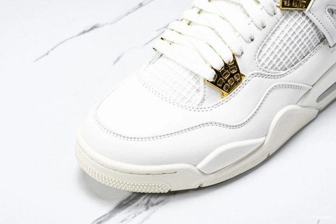Cheap MAX Gold Jordan 4 AQ9129-170 Retro Metallic 0713